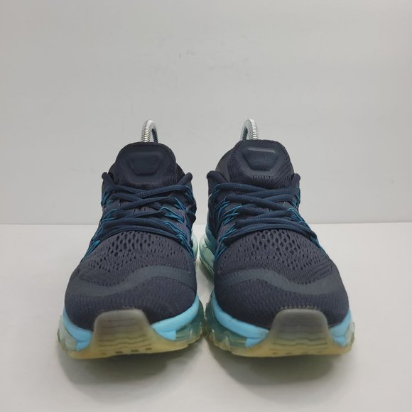 Nike Air Max Women's Running Trainer Sneakers Shoes Blue 698903-404 US Size 7 - Picture 3 of 8